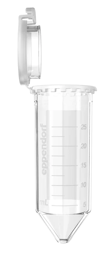 艾本德Eppendorf Conical Tubes 25 mL 帶鎖扣蓋 SnapTec?, 25 mL, 啟動套裝，4  個單離心管架，6  個轉(zhuǎn)子適配器，轉(zhuǎn)子孔可容納 50  mL 錐形管, P
